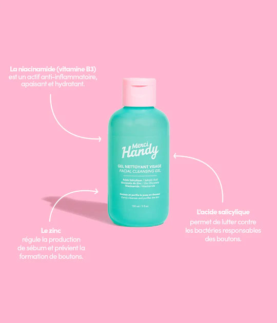 Gel nettoyant visage