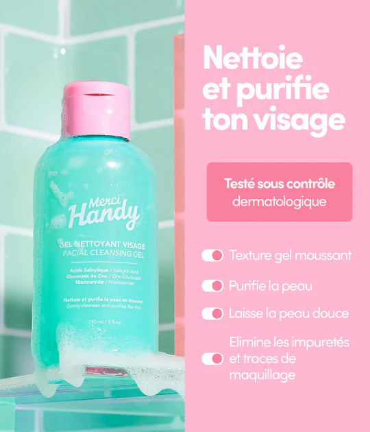 Gel nettoyant visage