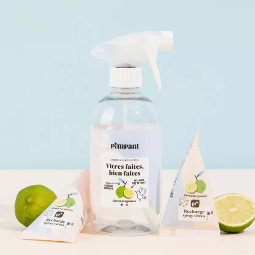 Recharge spray vitres