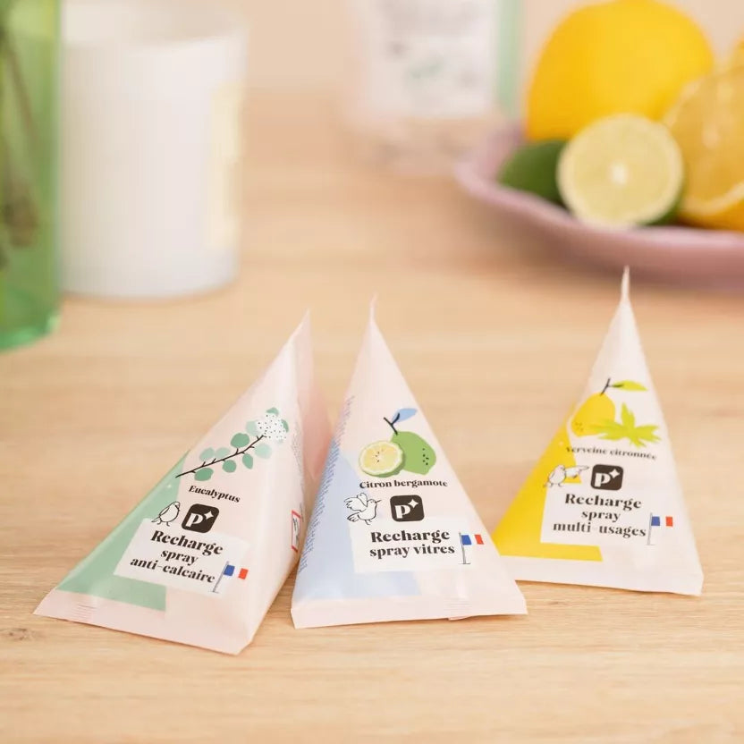 Recharge spray vitres