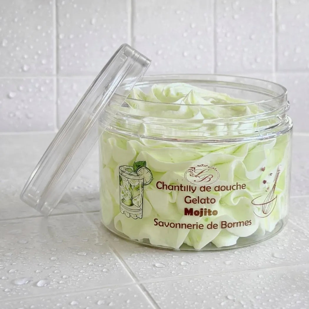 Chantilly de douche Mojito