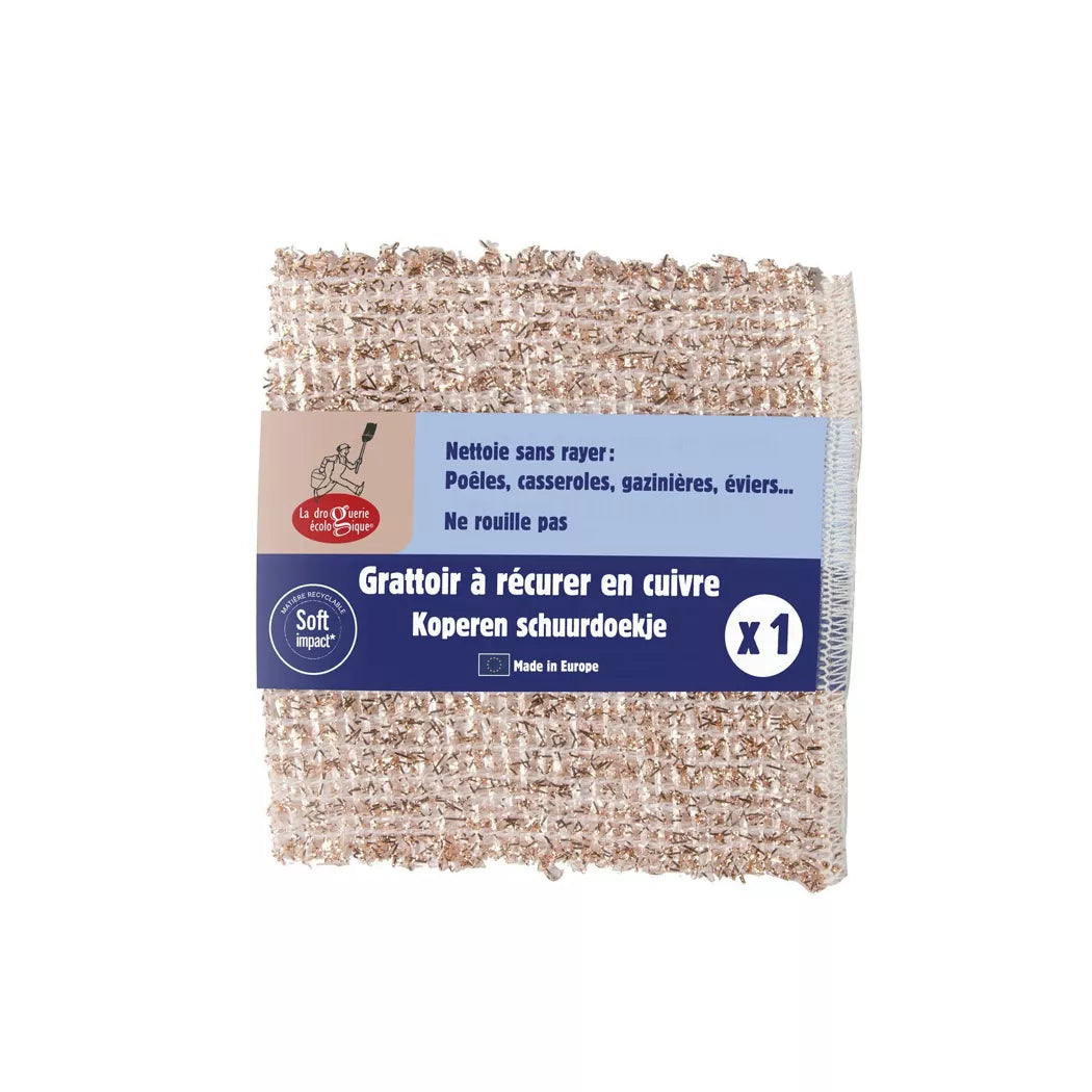 Chiffon de grattage en cuivre