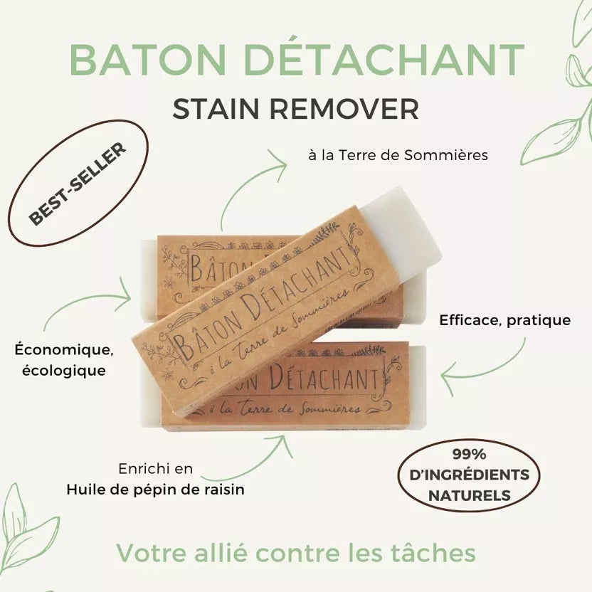 Bâton détachant à la terre de sommière