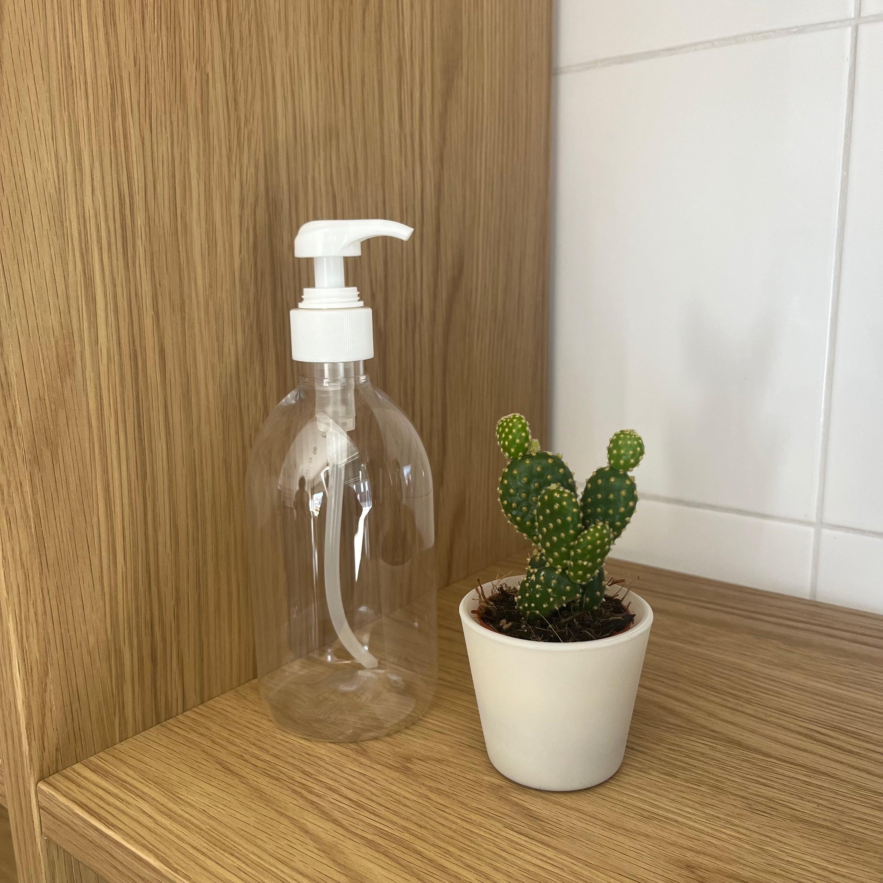Bouteille pompe 500ml PET