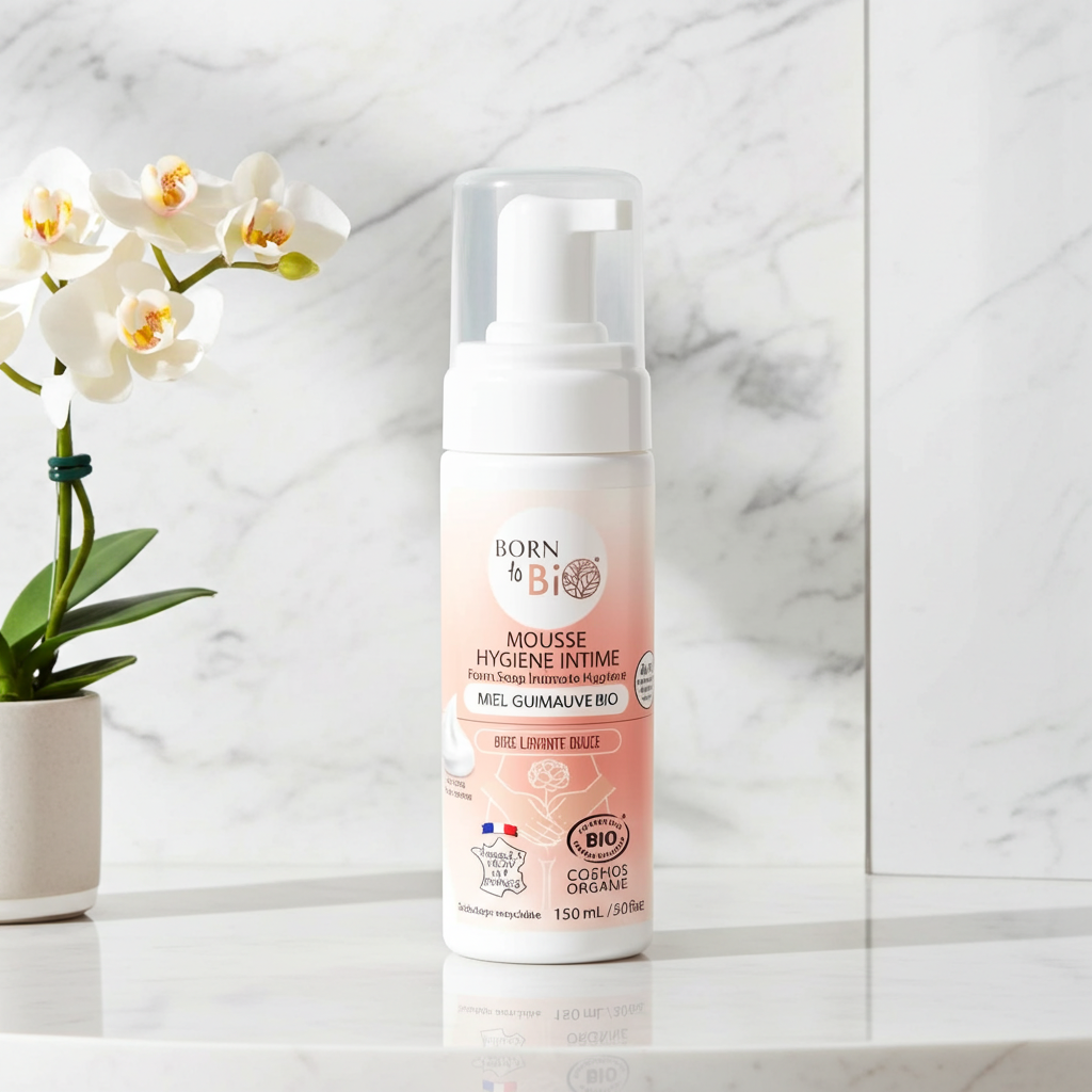 Mousse intime bio à la guimauve