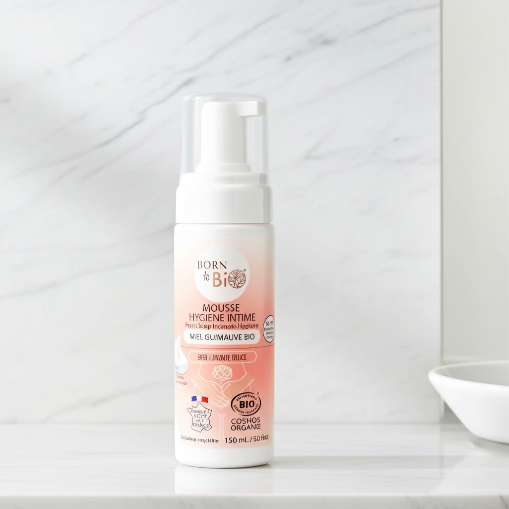 Mousse intime bio à la guimauve