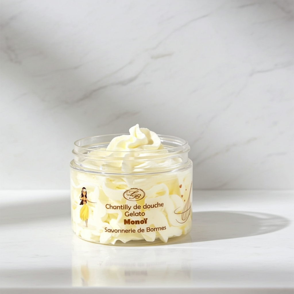 Chantilly de douche Monoï