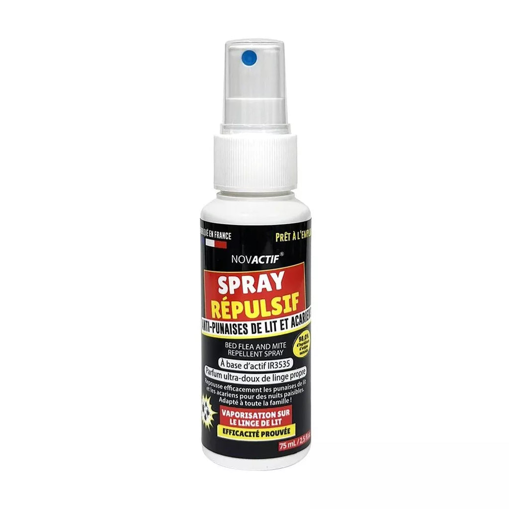 Spray répulsifs punaises de lit et acariens