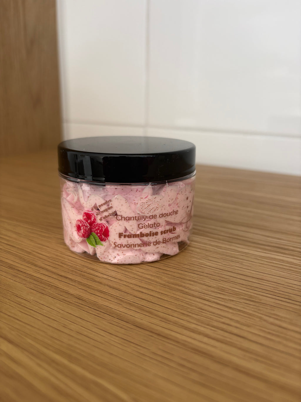 Chantilly exfoliante Framboise