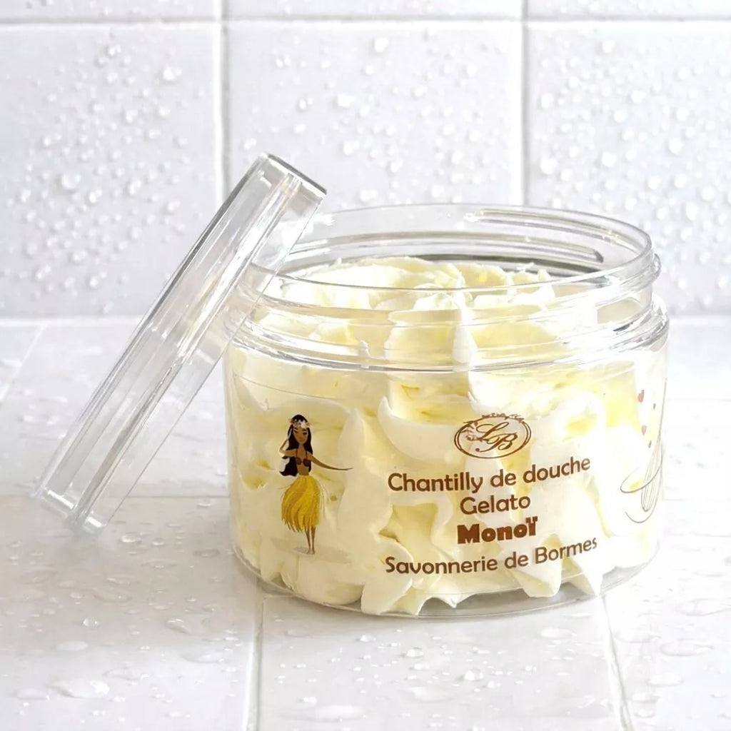 Chantilly de douche Monoï