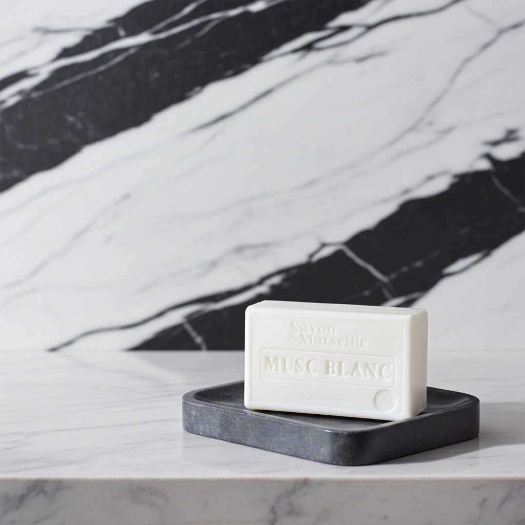 Savon artisanal au Musc blanc