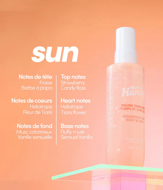 Brume corps et cheveux Sun