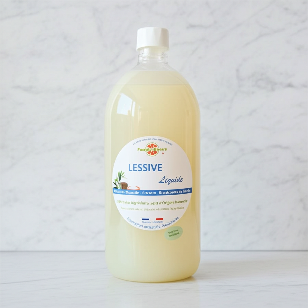 Lessive blanc liquide