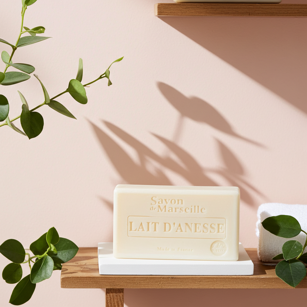 Savon artisanal au Lait d'ânesse extra doux
