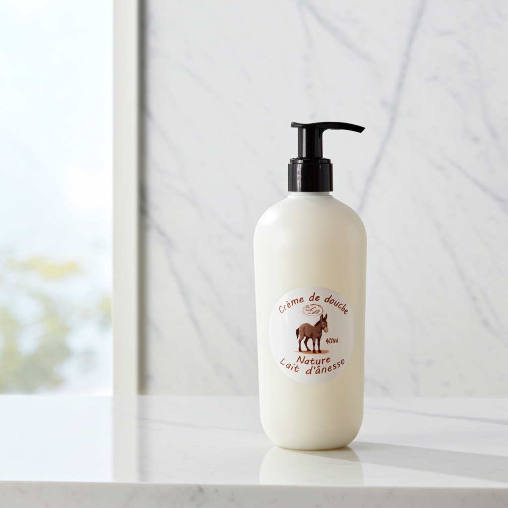 Crème de douche au Lait d'ânesse