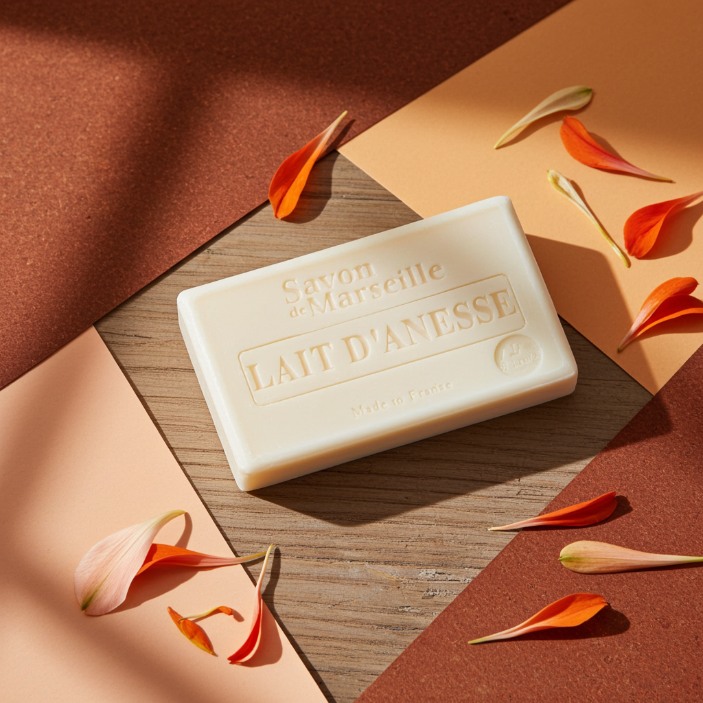 Savon artisanal au Lait d'ânesse extra doux