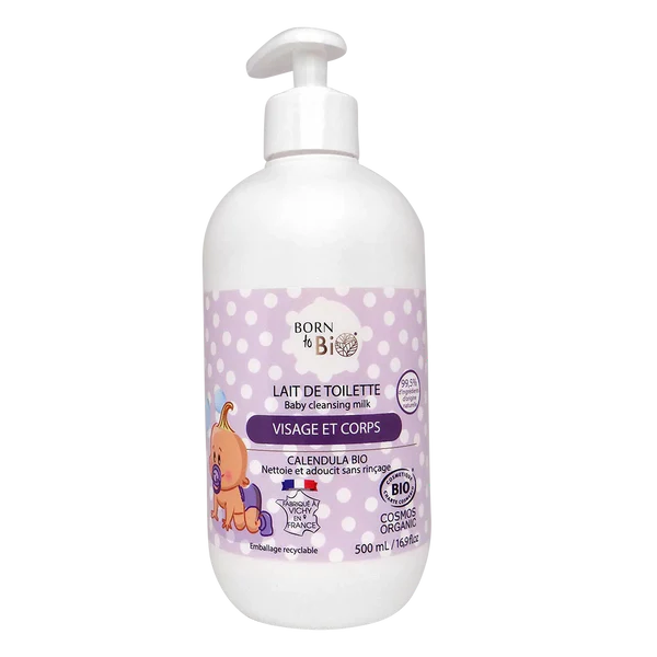 Lait de toilette visage et corps