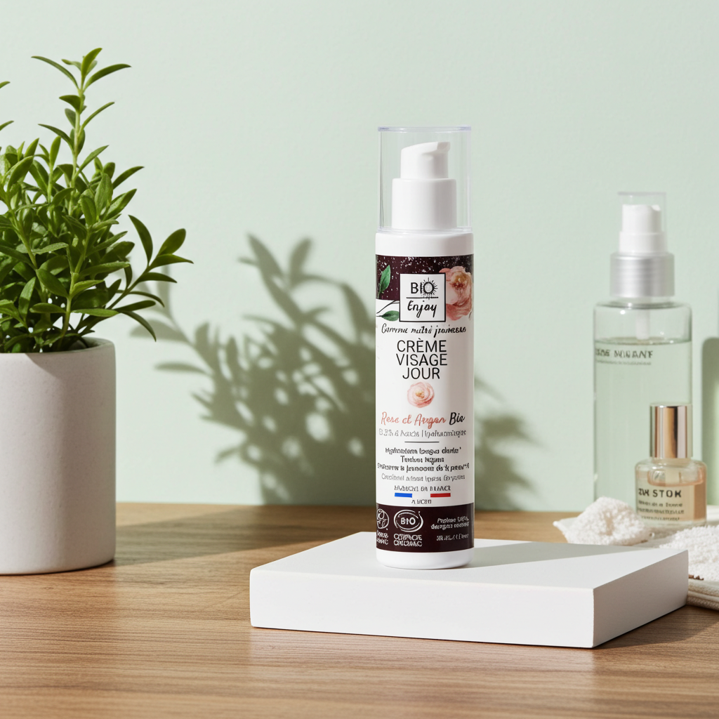 Crème de jour bio Rose et Argan